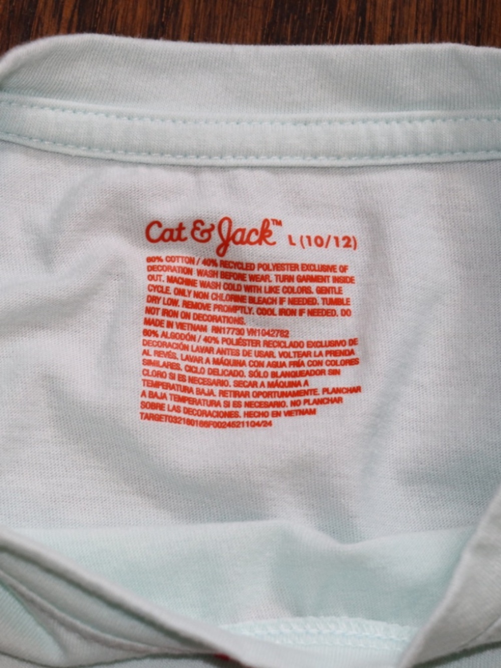 Girls Summer 4 pack T Shirts Size 10/11 & 10/12 CrewCuts/Cat & Jack - Picture 8 of 13